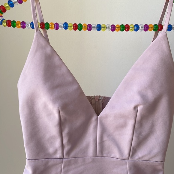 🎉HOST PICK🎉BNWT✨LUVALOT dusty pink mini dress - Picture 3 of 8
